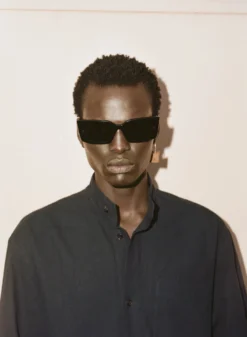 Nanushka Carmel - Bio-Plastic Rectangle-Frame Sunglasses - Black 13 Nanushka Carmel - Bio-Plastic Rectangle-Frame Sunglasses - Black -Nanushka Sale Store 12190001 OK Custom