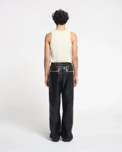 Nanushka Aziz - Organically Grown Cotton Tank Top - Shell 8 Nanushka Aziz - Organically Grown Cotton Tank Top - Shell -Nanushka Sale Store AZIZ SHELL ORGANIC JERSEY FULL BODY CROPPED 2