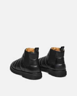 Nanushka Bede Mens - Rounded Toe Boot - Black -Nanushka Sale Store BEDEMENS BLACK NAPPA 03