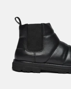 Nanushka Bede - Rounded Toe Boot - Black -Nanushka Sale Store BEDE BLACK NAPPA 04 0306d0bf 831e 44f1 83d5 fa535c9ae4c4