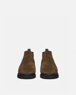 Nanushka Bede - Rounded Toe Boot - Olive -Nanushka Sale Store BEDE OLIVE SUEDE 03 46ad317d 8ffc 4152 a0e3 c332bab84bf7