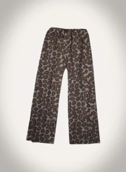 Nanushka Brenda - Printed Cotton Voile Pants - Crayon Ocelot