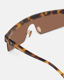 Nanushka Callias - Bio-Plastic Sunglasses - Dark Amber -Nanushka Sale Store CALLIAS DARKAMBER BIOPLASTIC 03