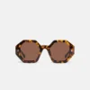 Nanushka Carlen - Bio-Plastic Sunglasses - Dark Amber