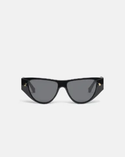 Nanushka Emme - Bio-Plastic Cat-Eye Sunglasses - Black