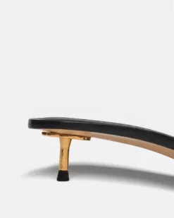 Nanushka Ibiron - Leather Sandals - Black -Nanushka Sale Store IBIRON BLACK VEGETABLE TANNED LEATHER 05 9d0fcb9f 812b 4af8 82c5 24d0b4058e05