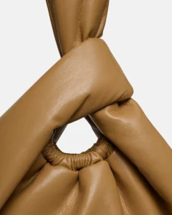 Nanushka Jen Drawstring - Okobor™ Alt-Leather Bag - Oak -Nanushka Sale Store JENDRAWSTRING OAK OKOBOR 4