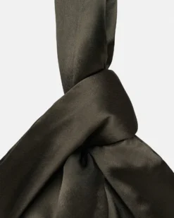 Nanushka Jen - Slip Satin Bag - Dark Green -Nanushka Sale Store JEN DARKGREEN SLIPSATIN 4