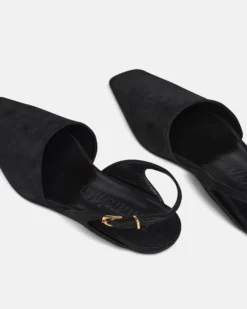 Nanushka Maimu - Leather Point-Toe Flats - Black -Nanushka Sale Store MAIMU BLACK SUEDE 04 961fa780 f27b 4311 bb58 1136bb4ae840