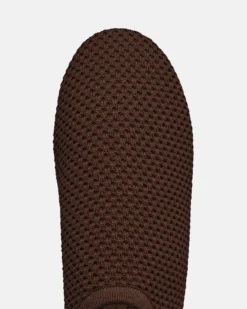 Nanushka Maris Rounded Toe - Mesh-Knit Round-Toe Slip On Shoes - Java -Nanushka Sale Store MARIS JAVA MESH KNIT 04 ee27fead 5f1f 495f b916 bf113c973d1d
