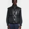 Nanushka Jovan - Okobor™ Alt-Leather Gilet - Black