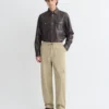 Nanushka Navid - Tech Twill Balloon-Leg Pants - Pebble