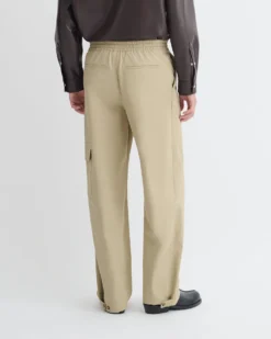 Nanushka Navid - Tech Twill Balloon-Leg Pants - Pebble -Nanushka Sale Store NM25PFPA05772 4