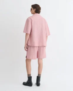 Nanushka Anwel - Striped Shirt - Pink -Nanushka Sale Store NM25PFTP02431 2