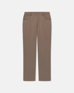 Nanushka Macen - Slip Satin Trousers - Coffee Bean