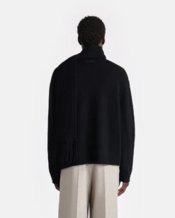 Nanushka Braye - Cashmere-Blend Cardigan - Black -Nanushka Sale Store NU24FWSW01511 BRAYE MOON CASHMERE BLEND 04