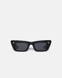 Nanushka Londyn - Bio-Plastic Oversized Cat-Eye Sunglasses - Black