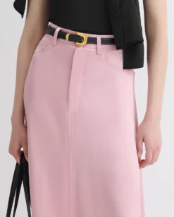 Nanushka Darbie - N' Monogram Belt - Black -Nanushka Sale Store NU25CRBT05799DARBIE BLACK LEATHER 1