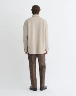 Nanushka Martin - Double Wool Overshirt - Stone 17 Nanushka Martin - Double Wool Overshirt - Stone -Nanushka Sale Store NU25PFJK12492 2 62ff8963 f6ff 495b a2f2 e3031341c4ae