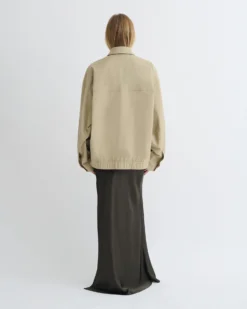 Nanushka Zubin - Tech Twill Jacket - Pebble -Nanushka Sale Store NU25PFJK17872ZUBIN PEBBLE TECHTWILL 2