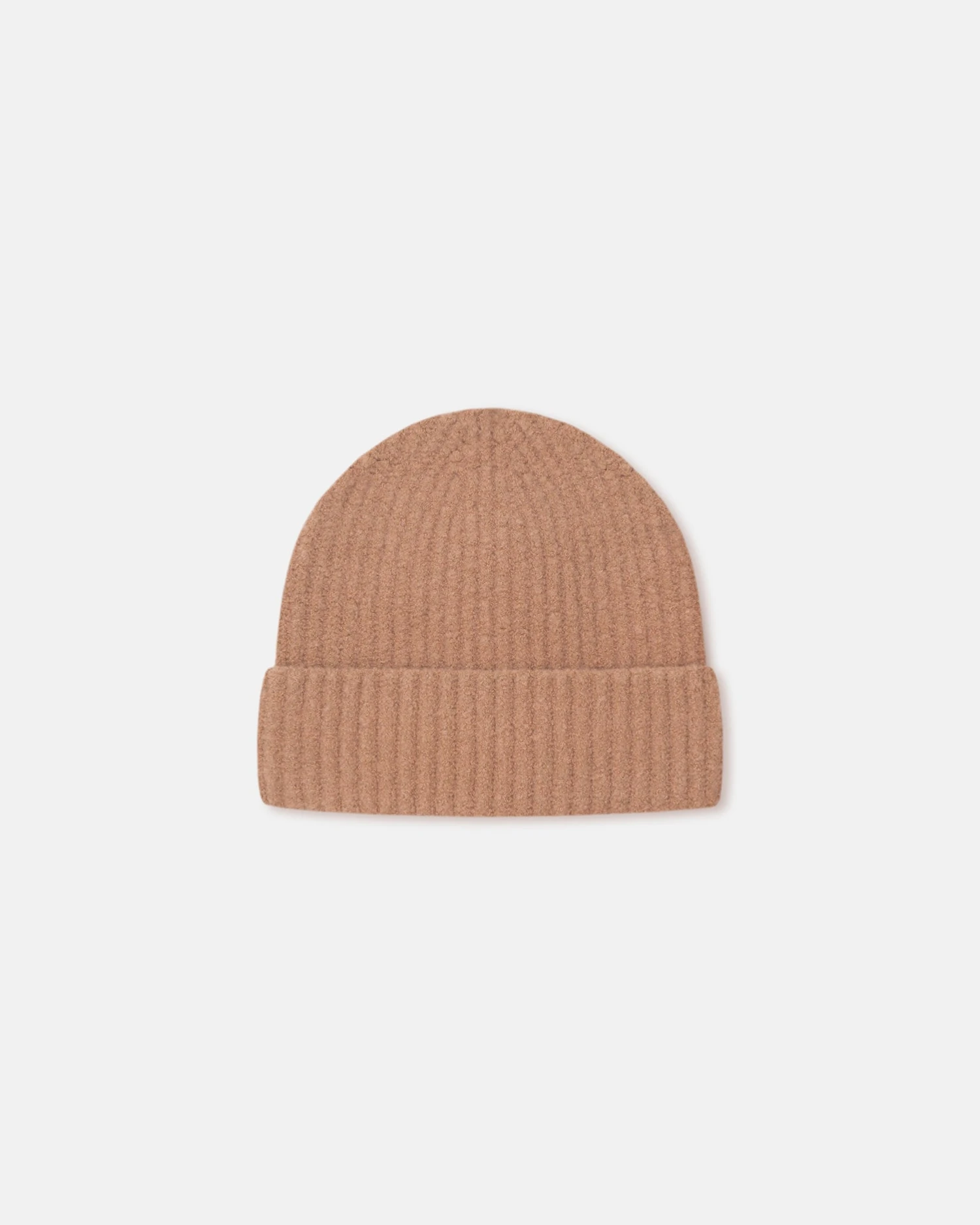 Nanushka Corey - Compact Boucle Beanie - Camel 1 Nanushka Corey - Compact Boucle Beanie - Camel