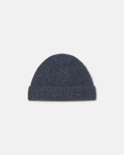 Nanushka Madis - Compact Boucle Beanie - Blue/Brown