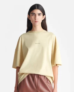 Nanushka Wren - Printed Cotton-Jersey T-Shirt - Creme/Gingerbread Heart 11 Nanushka Wren - Printed Cotton-Jersey T-Shirt - Creme/Gingerbread Heart -Nanushka Sale Store NU25SSTP13305WREN CREME GINGERBREADHEART COTTONJERSEY 4