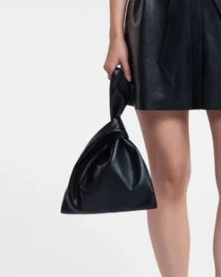 Nanushka Jen - Okobor™ Alt-Leather Bag - Black -Nanushka Sale Store NW22CRBG00299 JEN BLACK OKOBOR 02