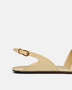 Nanushka Maimu - Leather Point-Toe Flats - Off White 11 Nanushka Maimu - Leather Point-Toe Flats - Off White -Nanushka Sale Store NW23RSSO01771 MAIMUOFF WHITE 05