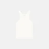 Nanushka Herve - Ribbed-Jersey Tank Top - Off White