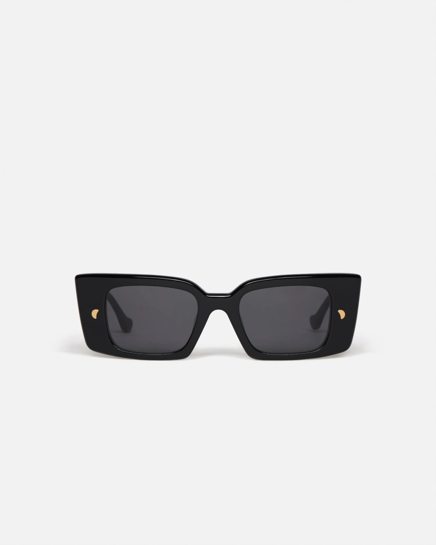 Nanushka Carmel - Bio-Plastic Rectangle-Frame Sunglasses - Black 1 Nanushka Carmel - Bio-Plastic Rectangle-Frame Sunglasses - Black