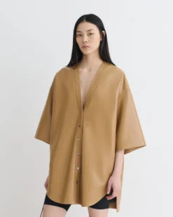 Nanushka Ingar - Okobor™ Alt-Leather Mini Dress - Oak 7 Nanushka Ingar - Okobor™ Alt-Leather Mini Dress - Oak -Nanushka Sale Store NW25PFDR00376 3