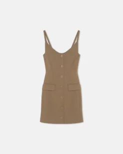 Nanushka Peitho - Tailored Mini Dress - Brown -Nanushka Sale Store NW25PFDR06677PEITHO BROWN COMPACTSUITING