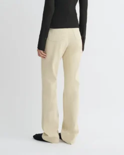 Nanushka Seldes - Crochet-Trimmed Jeans - Beige -Nanushka Sale Store NW25PFJN13773 2