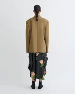 Nanushka Diante - Boxy Blazer - Brown -Nanushka Sale Store NW25PFOW06377 2