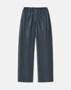 Nanushka Geb - Okobor™ Alt-Leather Pants - Steel Blue -Nanushka Sale Store NW25PFPA01255 GEB STEEL BLUE OKOBOR 1