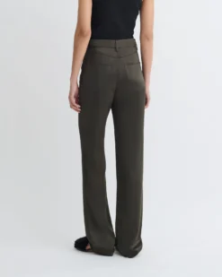 Nanushka Tita - Slip Satin Pants - Dark Green -Nanushka Sale Store NW25PFPA02369 6