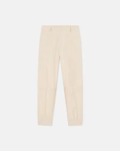 Nanushka Daron - Glass Poplin Pants - Oat -Nanushka Sale Store NW25PFPA10272DARON OAT GLASSPOPLIN