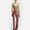 Nanushka Jacoba - Okobor™Alt-Leather Pants - Henna