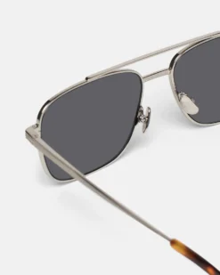 Nanushka Sare - Metal Aviator Sunglasses - Silver -Nanushka Sale Store SARE SILVER METAL 03 3d2c1a8a a58d 4368 bc55 e4878cc8348e