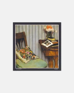 Nanushka Shoul - Printed Silk Scarf - Books