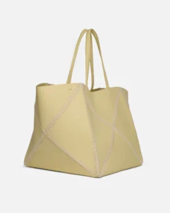 Nanushka Origami Tote Large - Alt-Nappa Crochet Tote - Moonbeam/Crème 9 Nanushka Origami Tote Large - Alt-Nappa Crochet Tote - Moonbeam/Crème -Nanushka Sale Store THEORIGAMITOTELARGE MOONBEAM CREME ALT NAPPA CROCHET 03