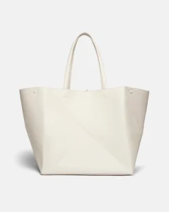 Nanushka Origami Tote Large - Alt-Nappa Tote - Off White