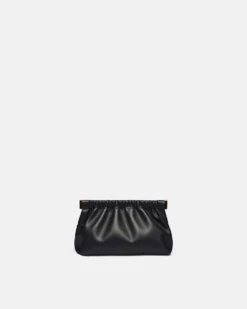 Nanushka The Bar Clutch Mini - Alt-Nappa Mini Clutch - Black