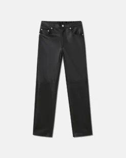 Nanushka Vinni - Okobor™ Alt-Leather Pants - Black -Nanushka Sale Store VINNI BLACK VEGAN LEATHER 01 e31b6e6a 61c6 4ae3 8eb5 47a95affb829